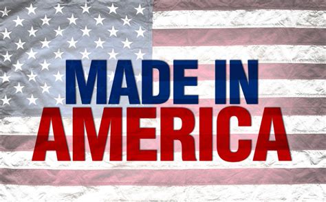 MADE IN AMERICA .